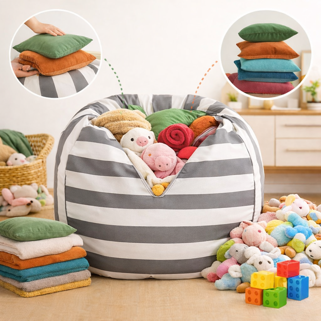 Sac De Toit Cocoon Couture Kinder Sitzsack Kindersitzsack Timmy Tiger Neu Ovp 583212