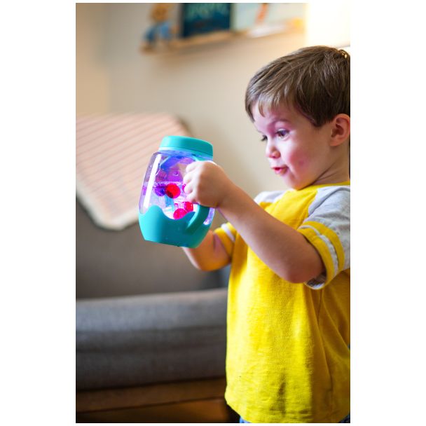 Pot sensoriel lumineux pour enfants