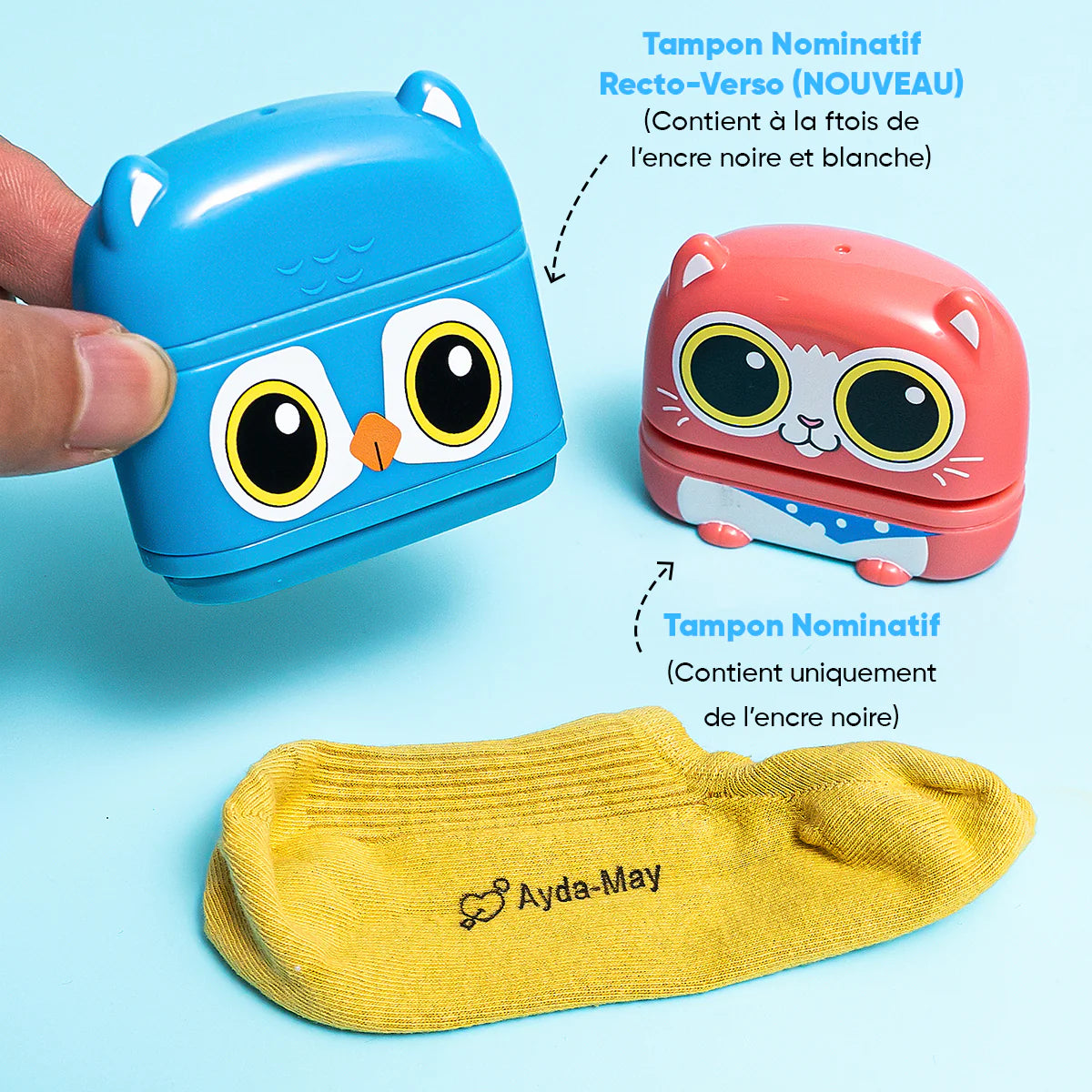TAMPON DE PRÉNOM PERSONNALISÉ