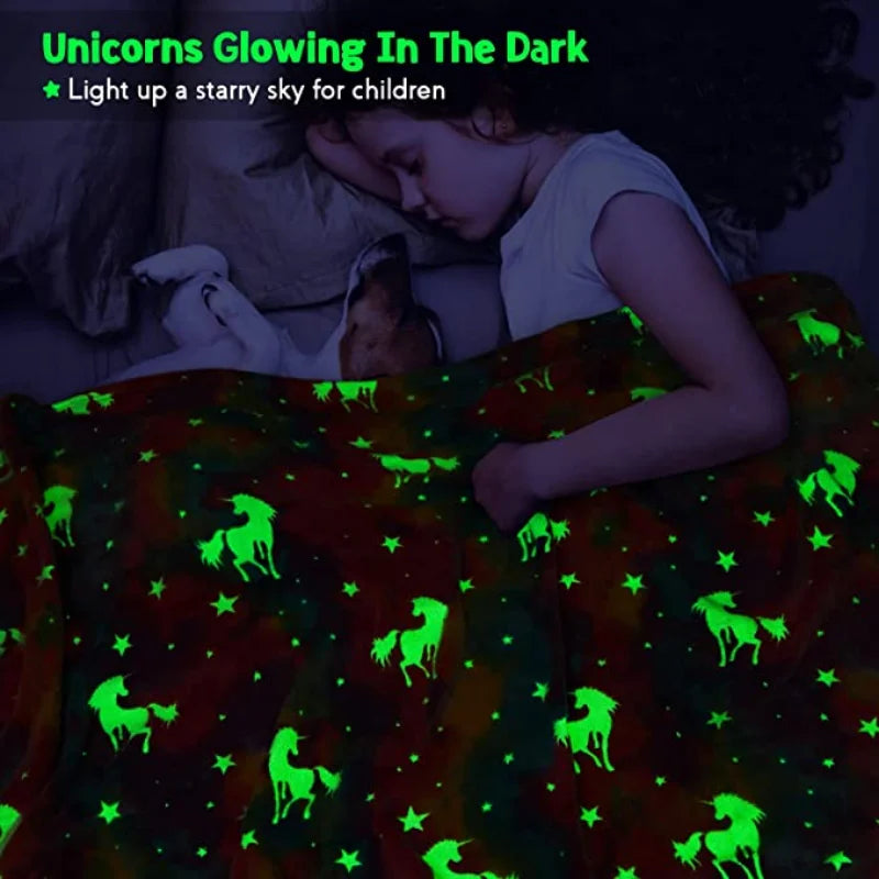 Couverture Glow in The Dark - Douce et Confortable pour Enfants